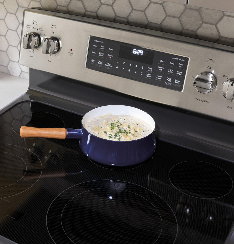 GE® 30 Free-Standing Electric Convection Range with No Preheat