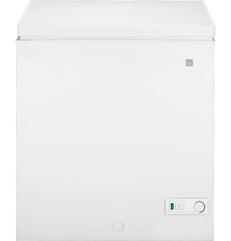 GE 5 Cu Ft Manual Defrost Chest Freezer