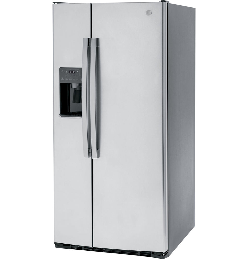 GE® 23.2 Cu. Ft. Side-by-Side Refrigerator - Stainless Steel