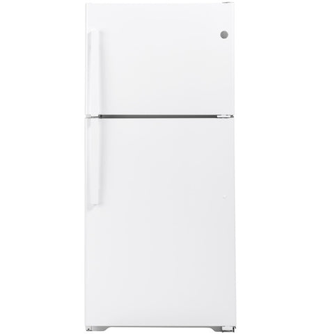 GE® 21.9 Cu. Ft. Top-Freezer Refrigerator White