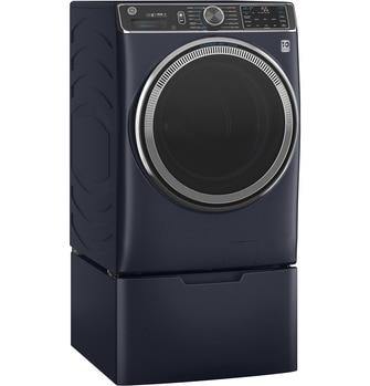 Royal blue washer and dryer top