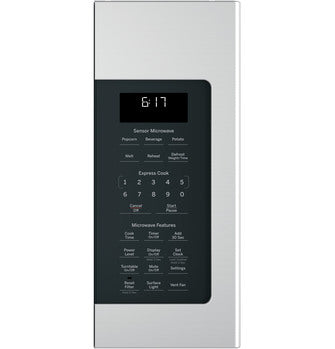 GE® 1.7 Cu. Ft. Over-the-Range Sensor Microwave Oven in Stainless Steel