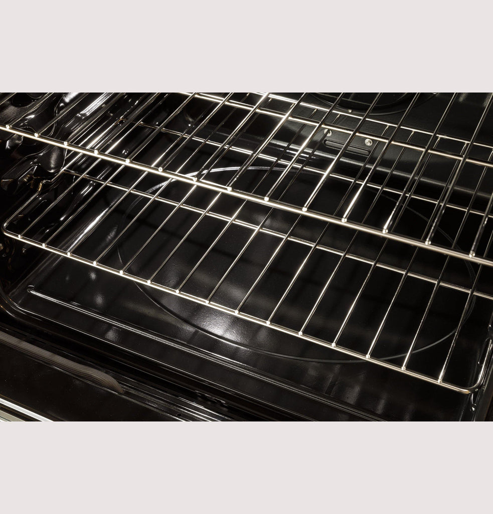 GE® 30" Free-Standing Electric Convection Range with No Preheat Air Fry Mode - Smart Neighbor