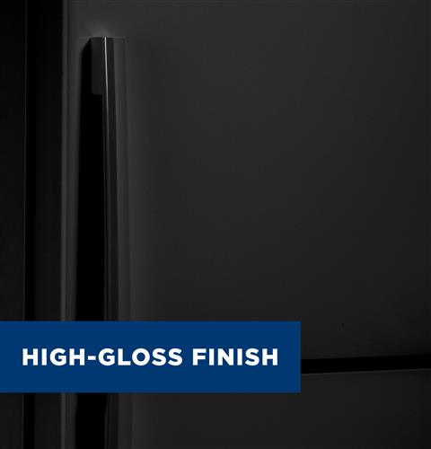 GE® 21.9 Cu. Ft. Top-Freezer Refrigerator Black