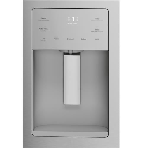 GE® ENERGY STAR® 23.6 Cu. Ft. French-Door Refrigerator- Fingerprint Resistant Stainless Steel