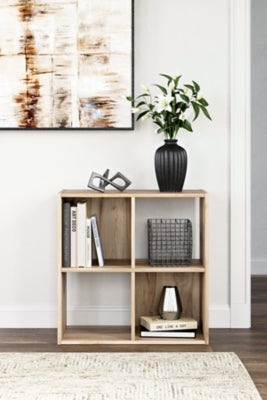 Ashley Furniture Vaibryn Four Cube Organizer Brown/Beige
