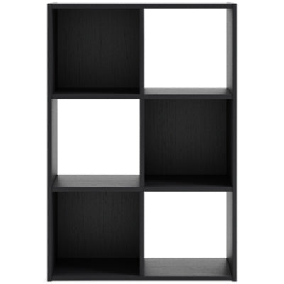 Ashley Furniture Langdrew Six Cube Organizer Black/Gray