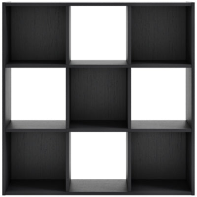 Ashley Furniture Langdrew Nine Cube Organizer Black/Gray