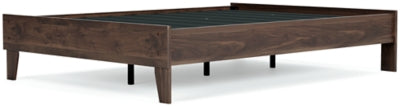 Ashley Furniture Calverson Full Platform Bed Brown/Beige