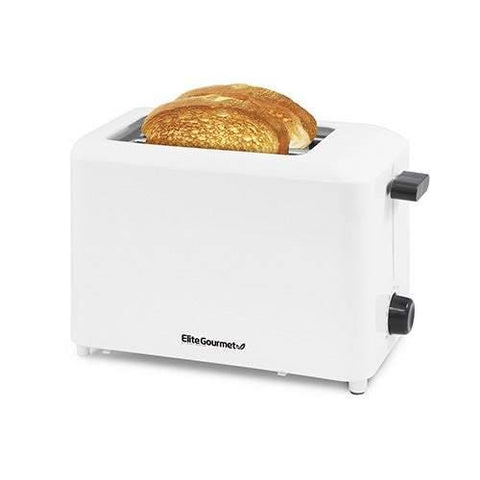 Elite Cuisine 2 Slice Cool Touch Toaster White - Smart Neighbor