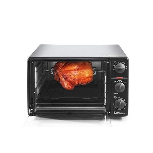 Elite Cuisine 23L 6 Slice Toaster Oven w/ Rotisserie - Smart Neighbor