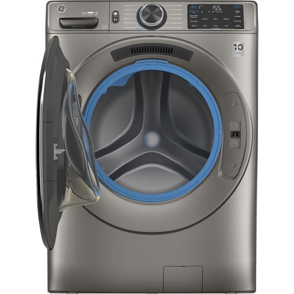 GE® 5.0 Cu. Ft. Top-Load Smart Washer with SmartDispense - Smart Neighbor