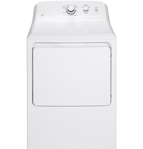 GE® 7.2 Cu. Ft. Capacity aluminized alloy drum Electric Dryer - White