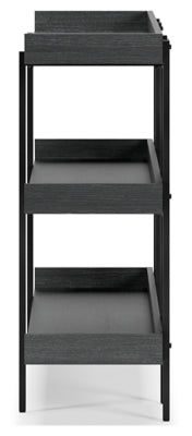 Ashley Furniture Yarlow 36" Bookcase Black/Gray