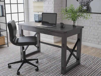 Ashley Furniture Freedan 48" Home Office Desk Brown/Beige