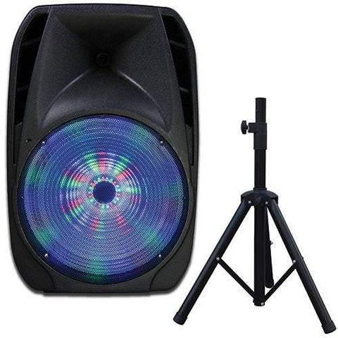 Supersonic 15" Professional Bluetooth DJ Speaker w/ Tripod Stand - Smart Neighbor