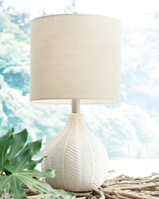 Ashley Furniture Rainermen Table Lamp White