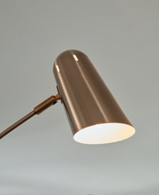 Ashley Furniture Colldale Arc Lamp Black/Gray;Metallic