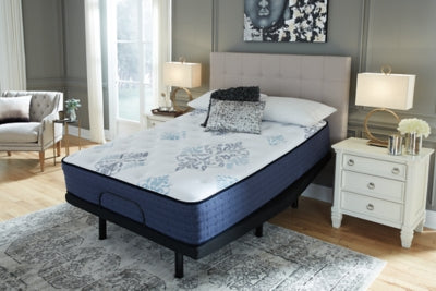 Ashley Furniture Mt Dana Plush Full Mattress White;Blue