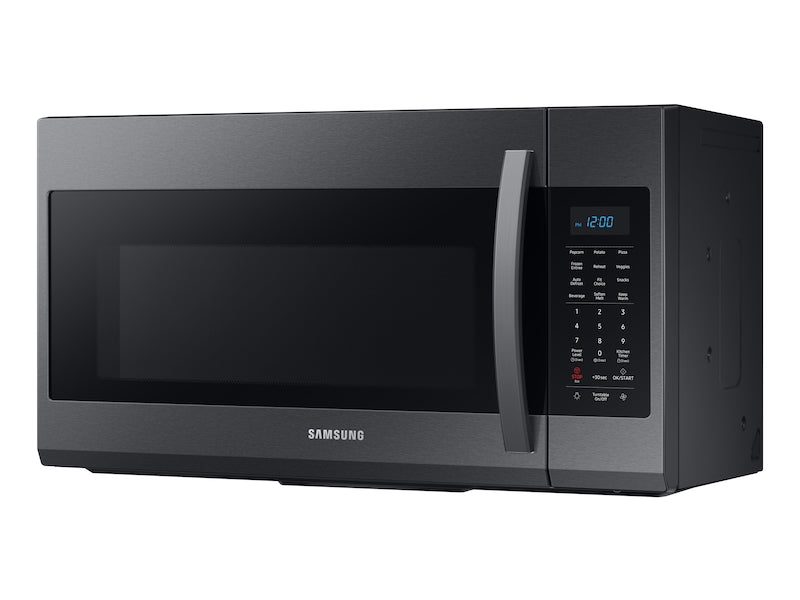 Samsung 1.9 Cu. Ft. Over-the-Range Microwave with Sensor Cooking in Black  Stainless Steel