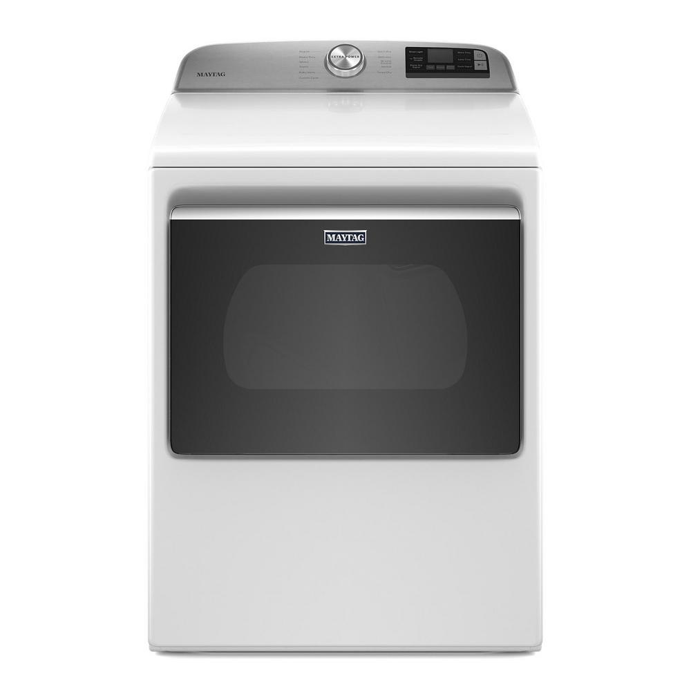 Maytag 7.4 Cu. Ft. Smart Capable Front Load Electric Dryer with Extra Power Button