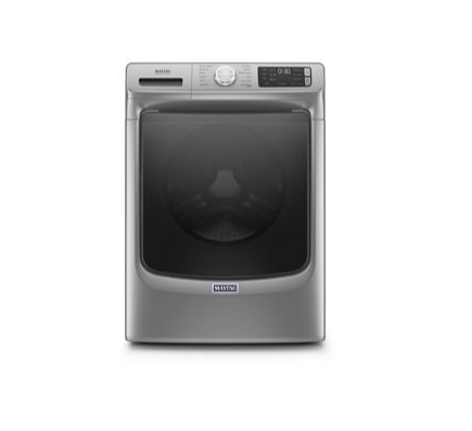 Maytag 4.8 Cu. Ft. Front Load Washer with Extra Power and 16-Hr Fresh Hold® Metallic Slate - Smart Neighbor