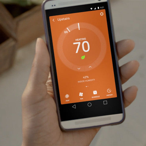 Nest Learning Thermostat Phone App