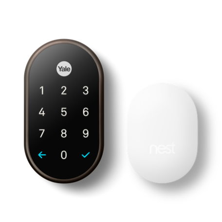 Nest x Yale Smart Lock with Google Nest Connect in Oil-Rubbed Bronze