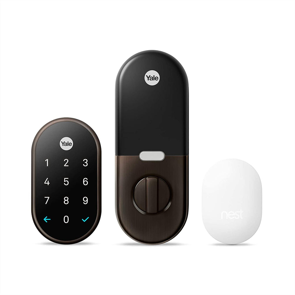 Nest x Yale Smart Lock with Google Nest Connect in Oil-Rubbed Bronze