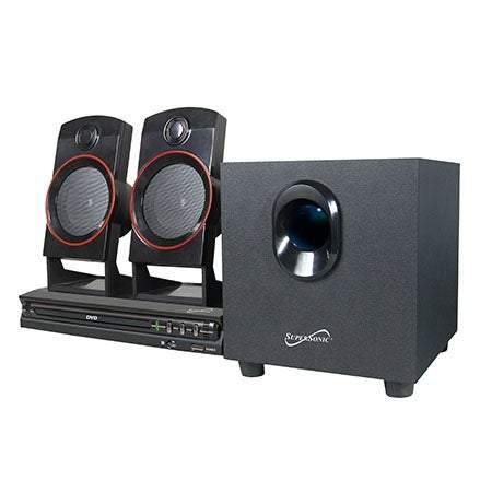 Supersonic 2.1 Channel DVD Home Theater System - Smart Neighbor