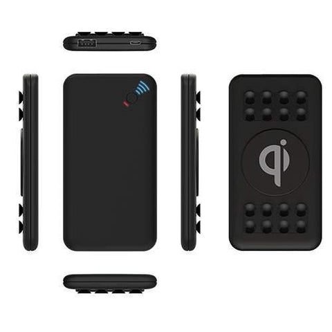 Supersonic Qi Wireless Power Bank w/ Suction Cups 5000mAh - Smart Neighbor