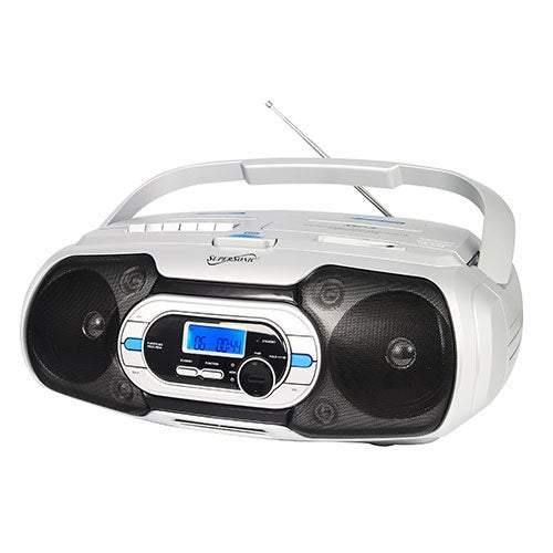 Supersonic Bluetooth Portable Audio System - CD/MP3/Bluetooth/USB/AUX - Smart Neighbor