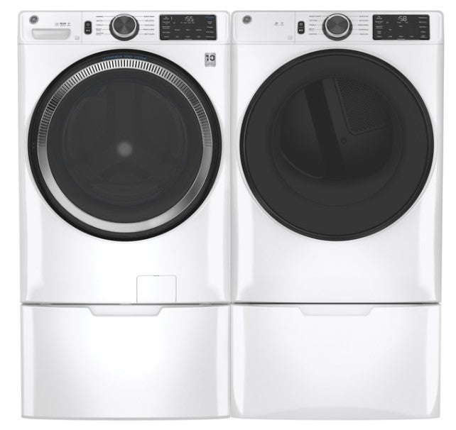 GE® 7.8 cu. ft. Capacity Smart Front Load Electric Dryer - White