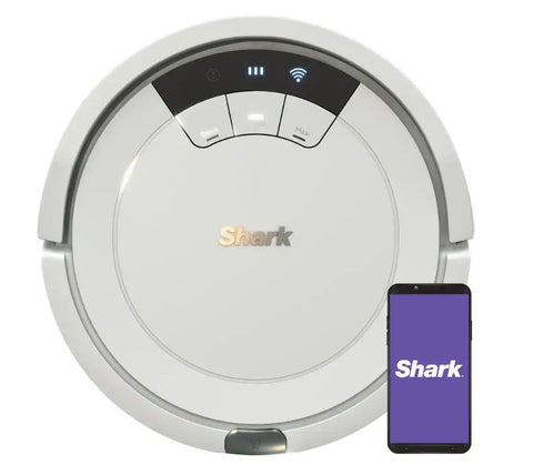 Shark ION Robot Vacuum Cleaner in Light Gray