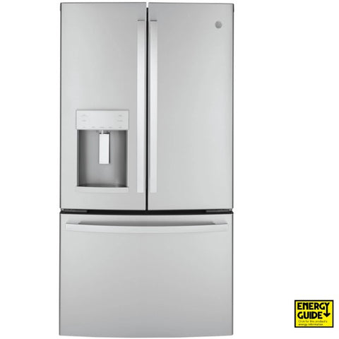 GE® 22.1 Cu. Ft. Counter-Depth Fingerprint Resistant French-Door Refrigerator