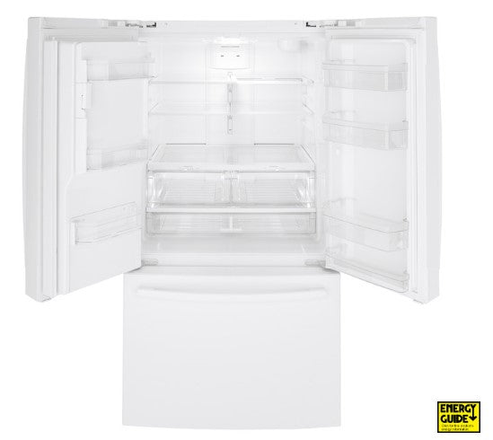 GE® 25.7 Cu. Ft. French-Door Refrigerator - White