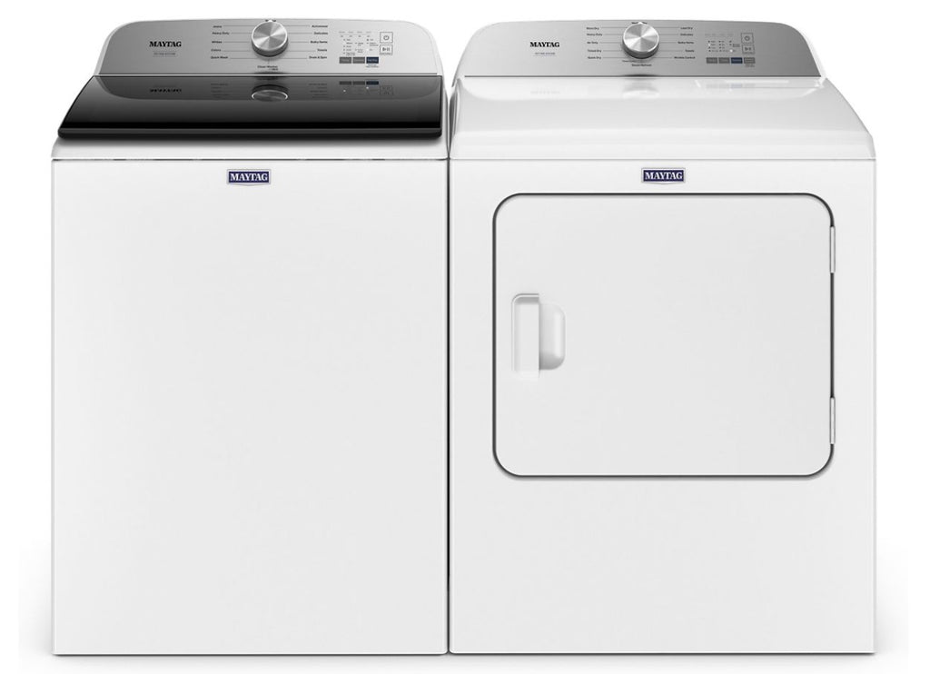 Maytag 7.0 Cu. Ft. Pet Pro Top Load Electric Dryer in White