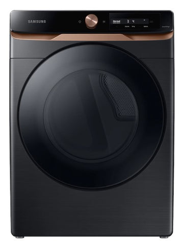 Samsung 7.5 Cu. Ft. AI Smart Dial Electric Dryer - Brushed Black