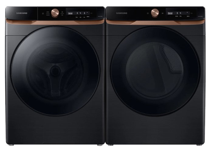 Samsung 7.5 Cu. Ft. AI Smart Dial Electric Dryer in Brushed Black