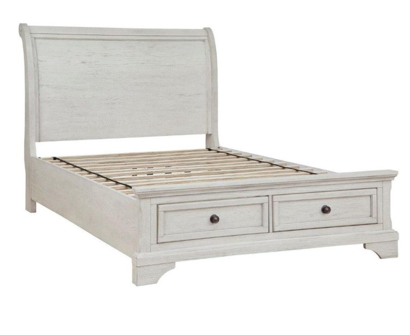 Ashley Furniture Robbinsdale Twin/Full Bed Rails - Antique White