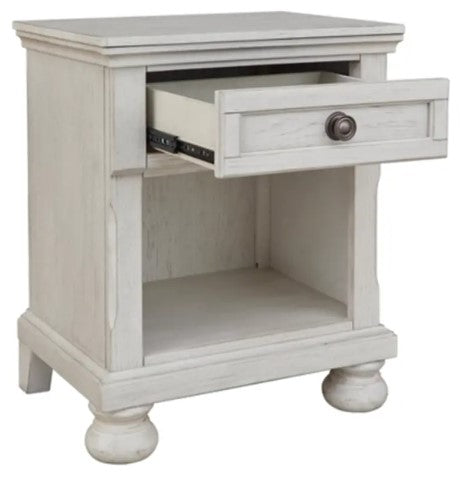 Ashley Furniture Robbinsdale One Drawer Nightstand - Antique White