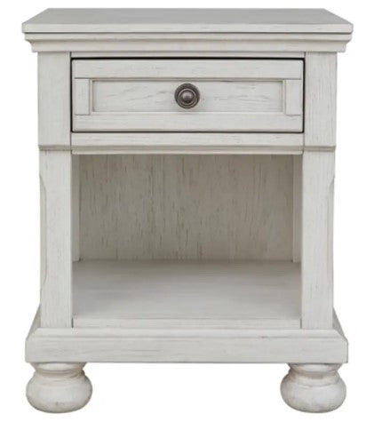Ashley Furniture Robbinsdale One Drawer Nightstand - Antique White