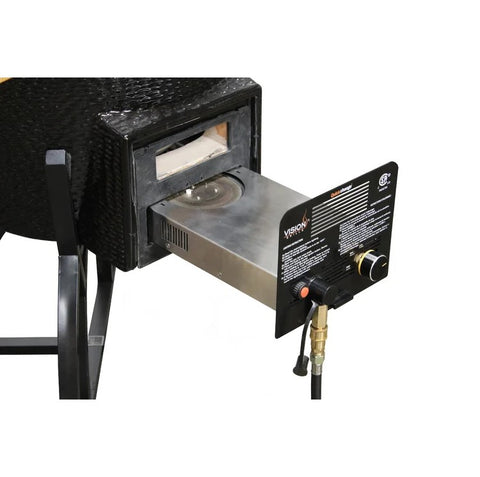 Vision Grills Quick Change Hybrid Gas Insert for C-Series Kamado Grill