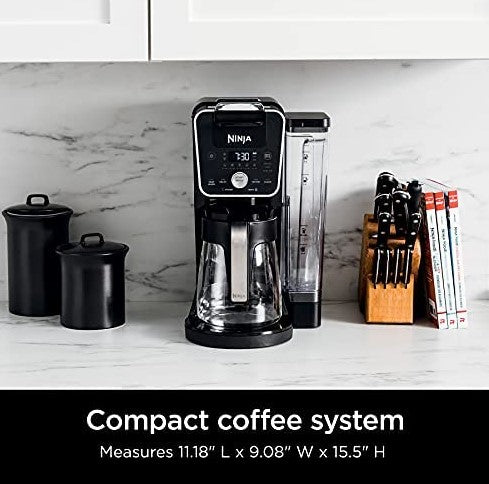 Ninja DualBrew System 12 Cup Coffee Maker in Black Smart Neighbor