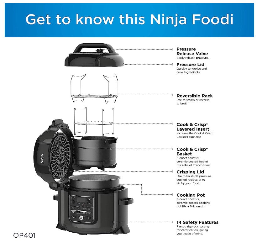 Ninja Foodi Pressure Lid | 102SH400