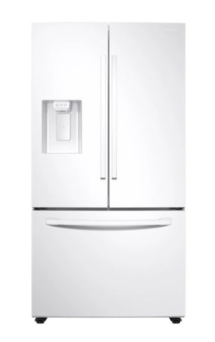 Samsung 27 Cu. Ft. Large Capacity 3-Door French Door Refrigerator - White