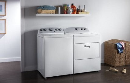 Whirlpool 7.0 Cu. Ft. Top Load Electric Dryer with AutoDry™ Drying System - White