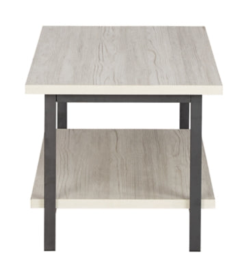 Ashley Furniture Bayflynn Coffee Table White;Black/Gray