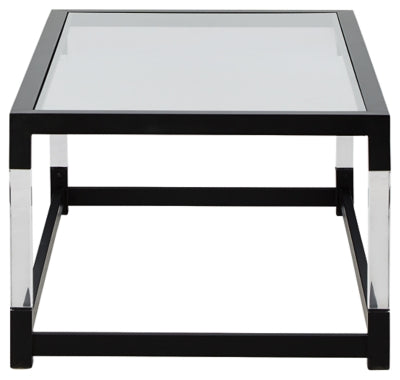 Ashley Furniture Nallynx Coffee Table Black/Gray