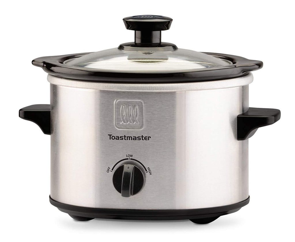 Toastmaster 1.5 Qt Brushed Stainless Steel Slow Cooker - Smart Neighbor